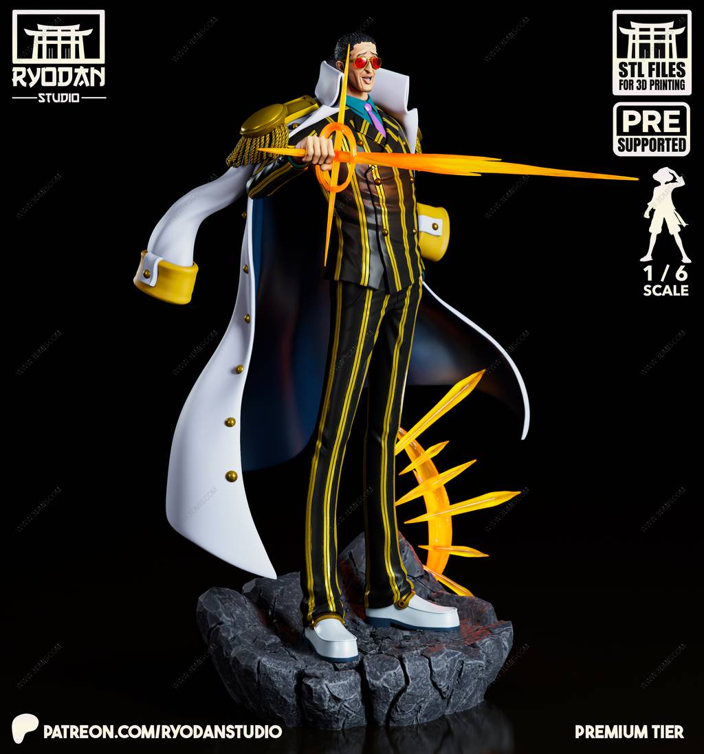 P站图纸印象馆 Ryodan 海贼王 黄猿 Ryodan 海贼王 黄猿