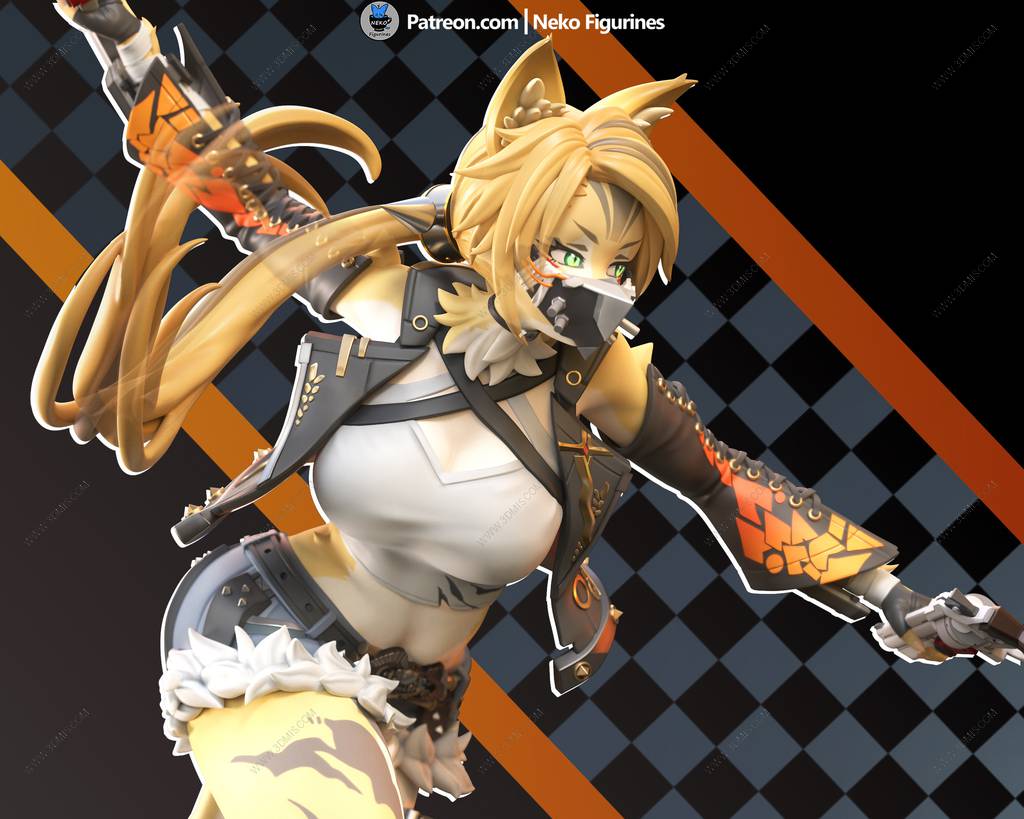 P站图纸印象馆 绝区零 波可娜·费雷尼 绝区零 波可娜·费雷尼