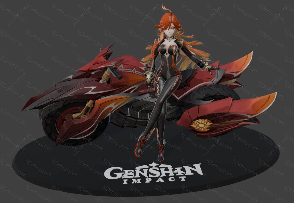 P站图纸印象馆 原神 玛薇卡 原神 玛薇卡