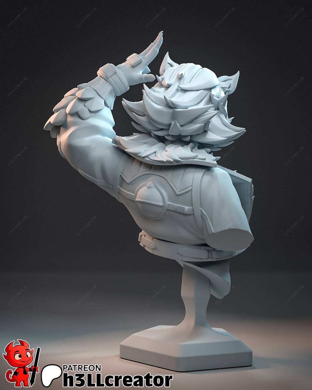 P站图纸印象馆 H3LL 漫威 松鼠妹 H3LL 漫威 松鼠妹