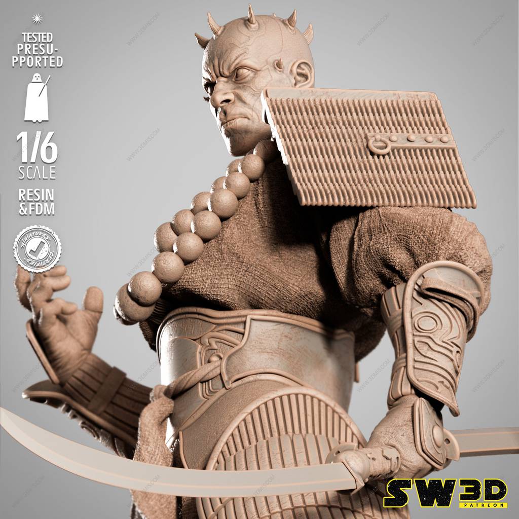 P站图纸印象馆 SW3D 星球大战 达斯·摩尔 SW3D 星球大战 达斯·摩尔