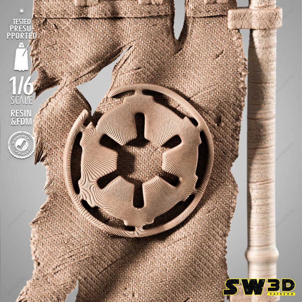 P站图纸印象馆 SW3D 星球大战 达斯·摩尔 SW3D 星球大战 达斯·摩尔