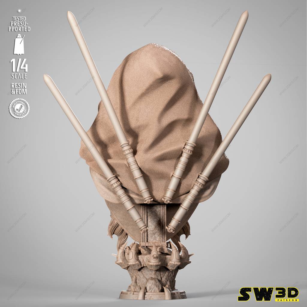 P站图纸印象馆 SW3D 星球大战 达斯·特拉娅 SW3D 星球大战 达斯·特拉娅