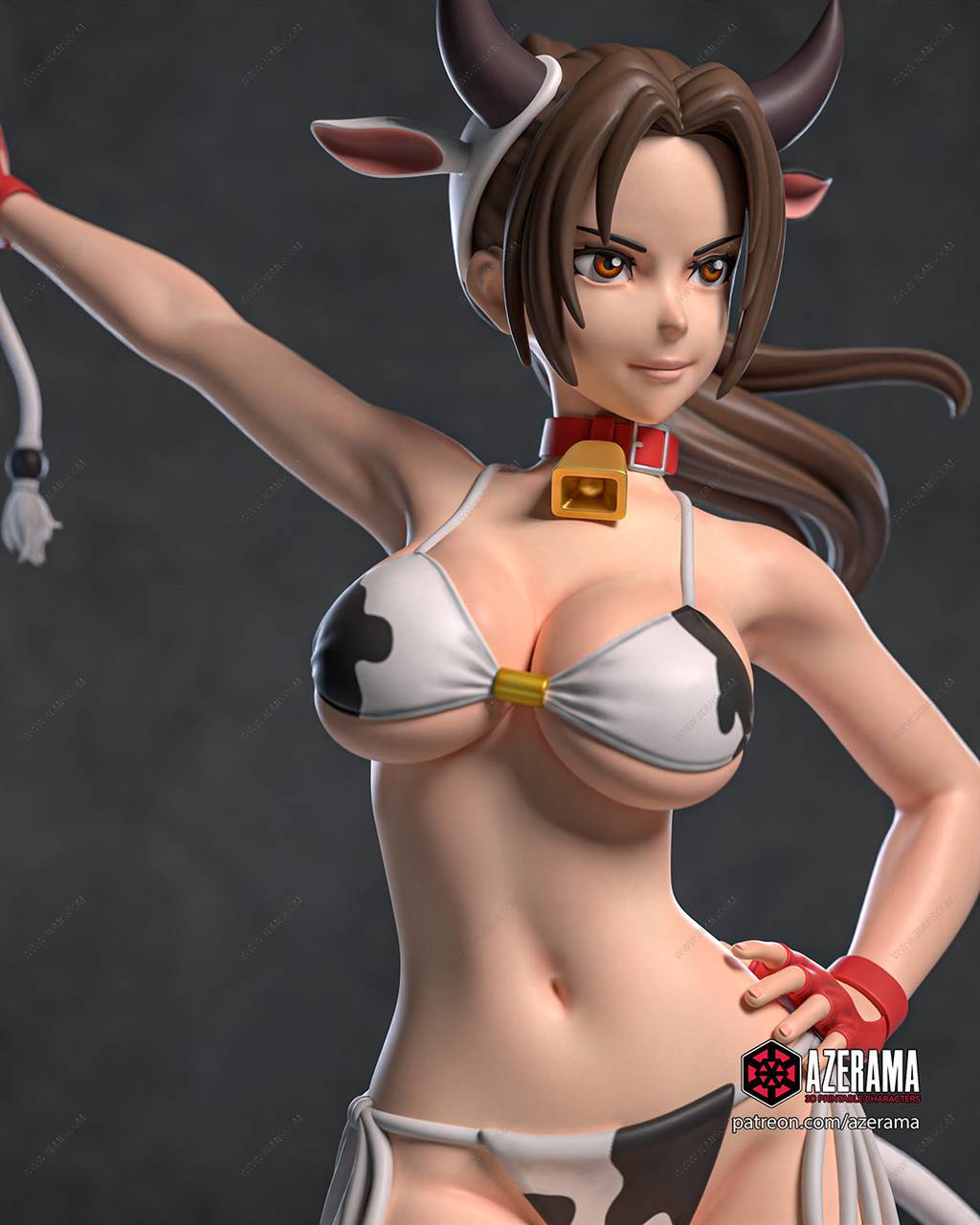 P站图纸印象馆 Azerama 拳皇 不知火舞 Azerama 拳皇 不知火舞