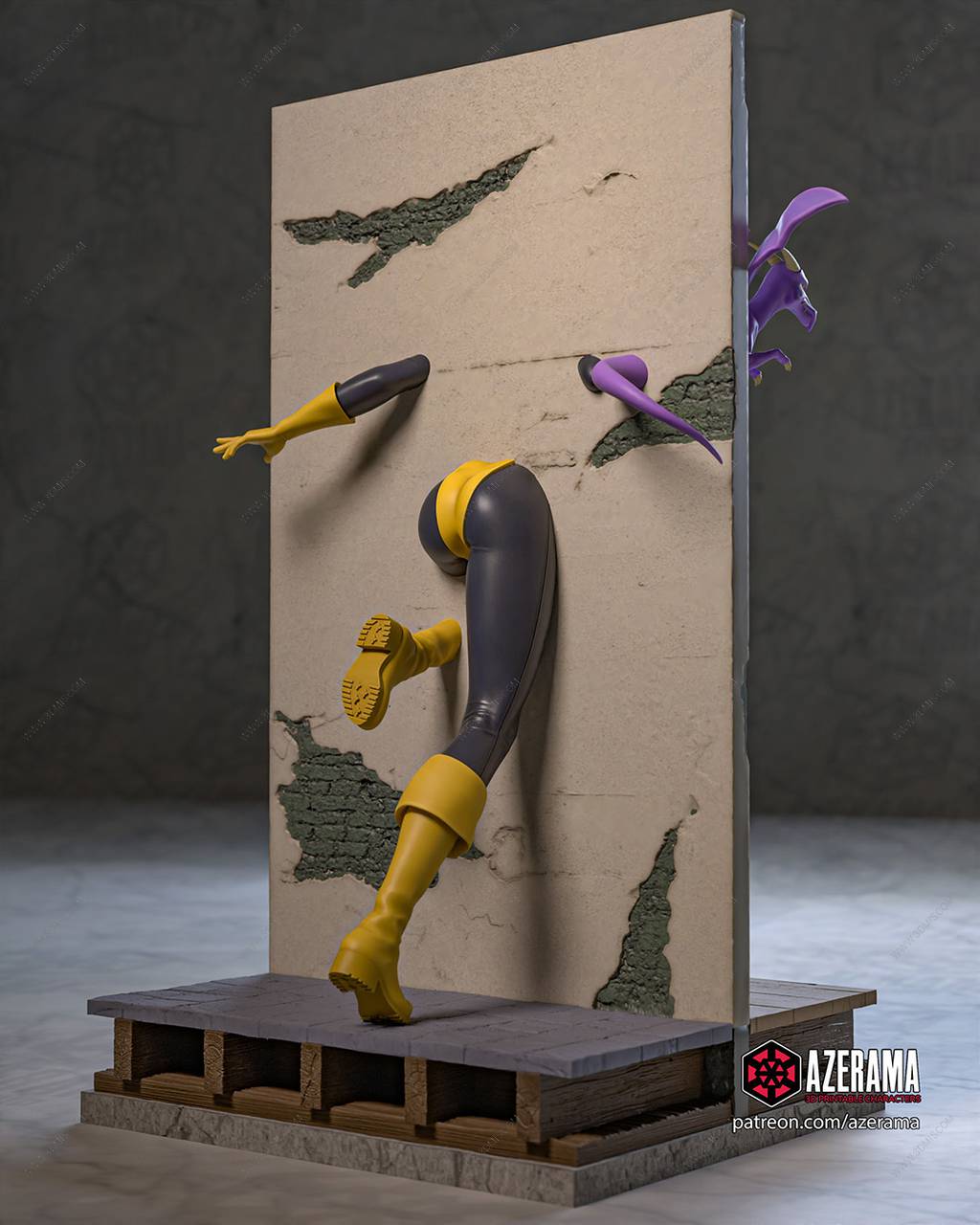 P站图纸印象馆 Azerama 漫威 凯蒂·普莱德 Azerama 漫威 凯蒂·普莱德