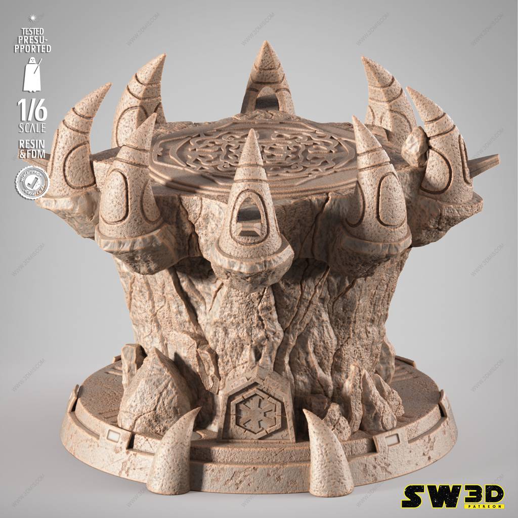P站图纸印象馆 SW3D 星球大战 达斯·特拉娅 SW3D 星球大战 达斯·特拉娅