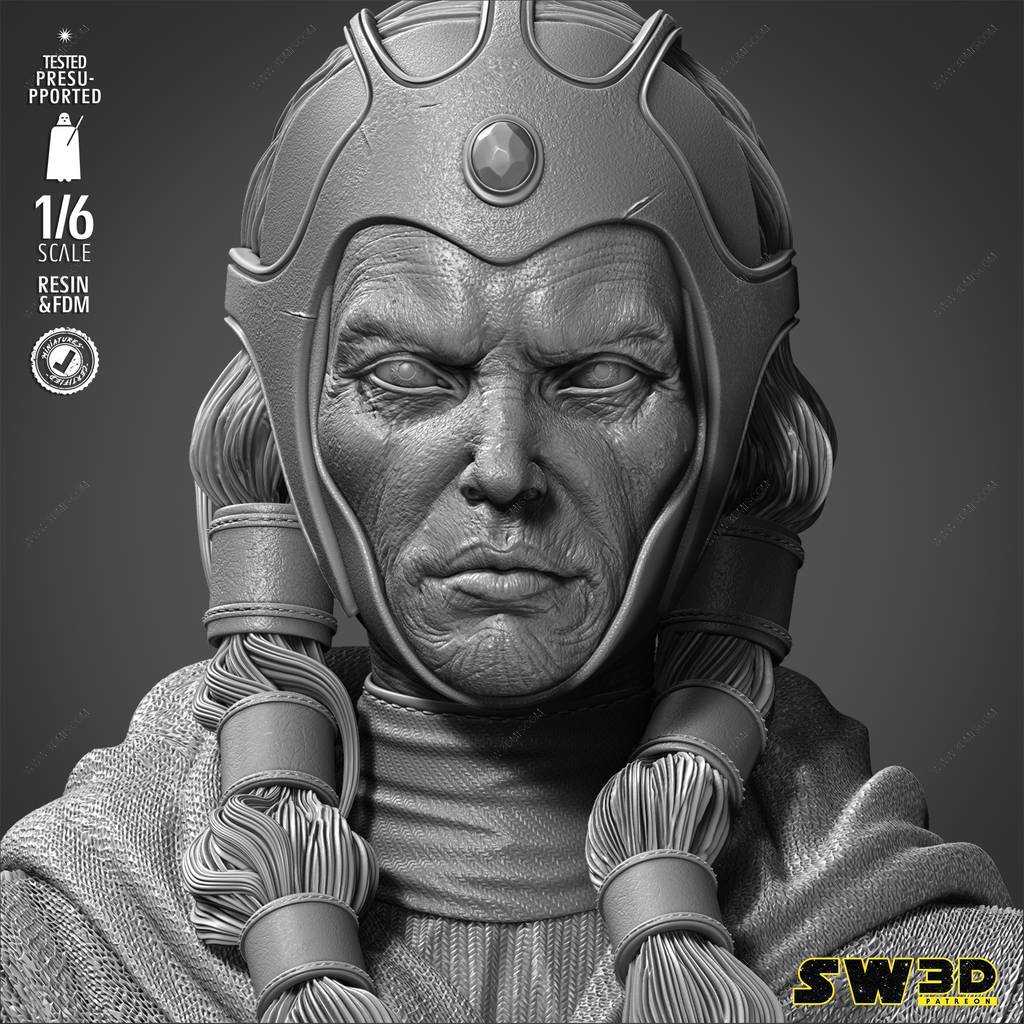 P站图纸印象馆 SW3D 星球大战 达斯·特拉娅 SW3D 星球大战 达斯·特拉娅