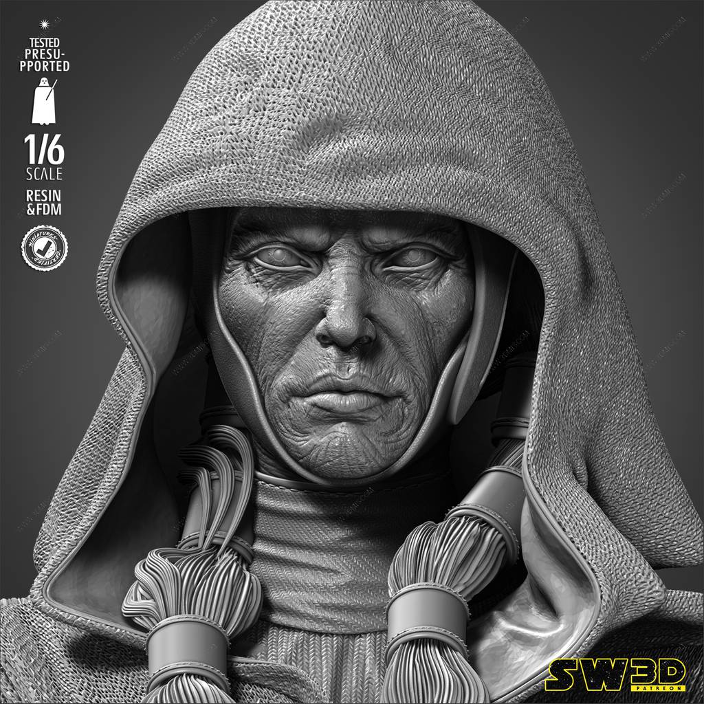 P站图纸印象馆 SW3D 星球大战 达斯·特拉娅 SW3D 星球大战 达斯·特拉娅