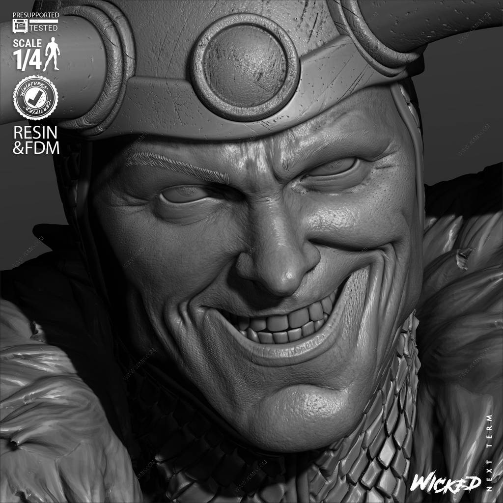 P站图纸印象馆 3DWicked 漫威 洛基 3DWicked 漫威 洛基