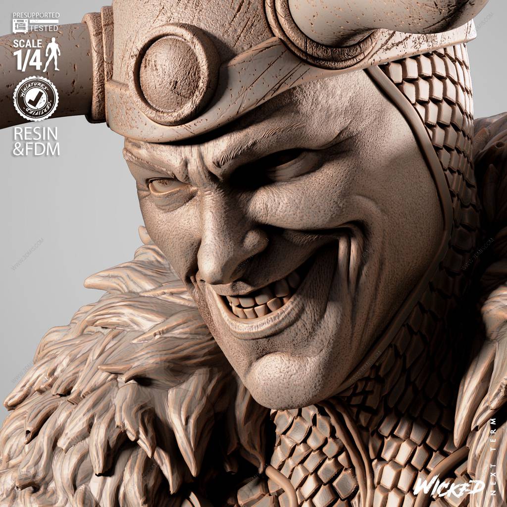 P站图纸印象馆 3DWicked 漫威 洛基 3DWicked 漫威 洛基