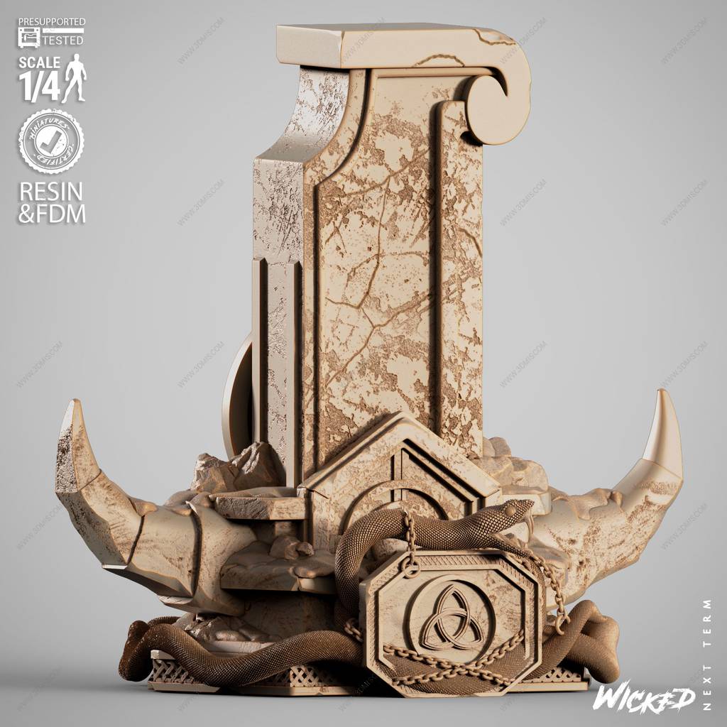 P站图纸印象馆 3DWicked 漫威 雷神托尔 3DWicked 漫威 雷神托尔