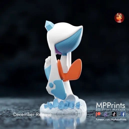 P站图纸印象馆 口袋妖怪 雪妖女 口袋妖怪 雪妖女