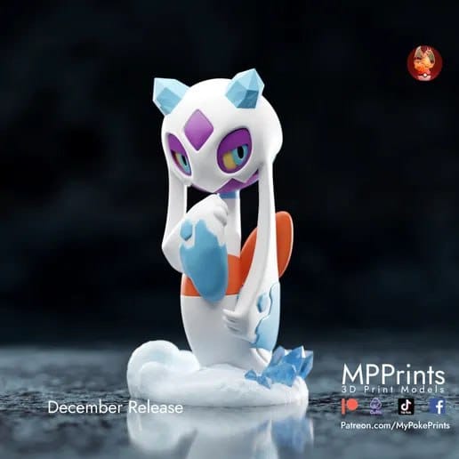 P站图纸印象馆 口袋妖怪 雪妖女 口袋妖怪 雪妖女