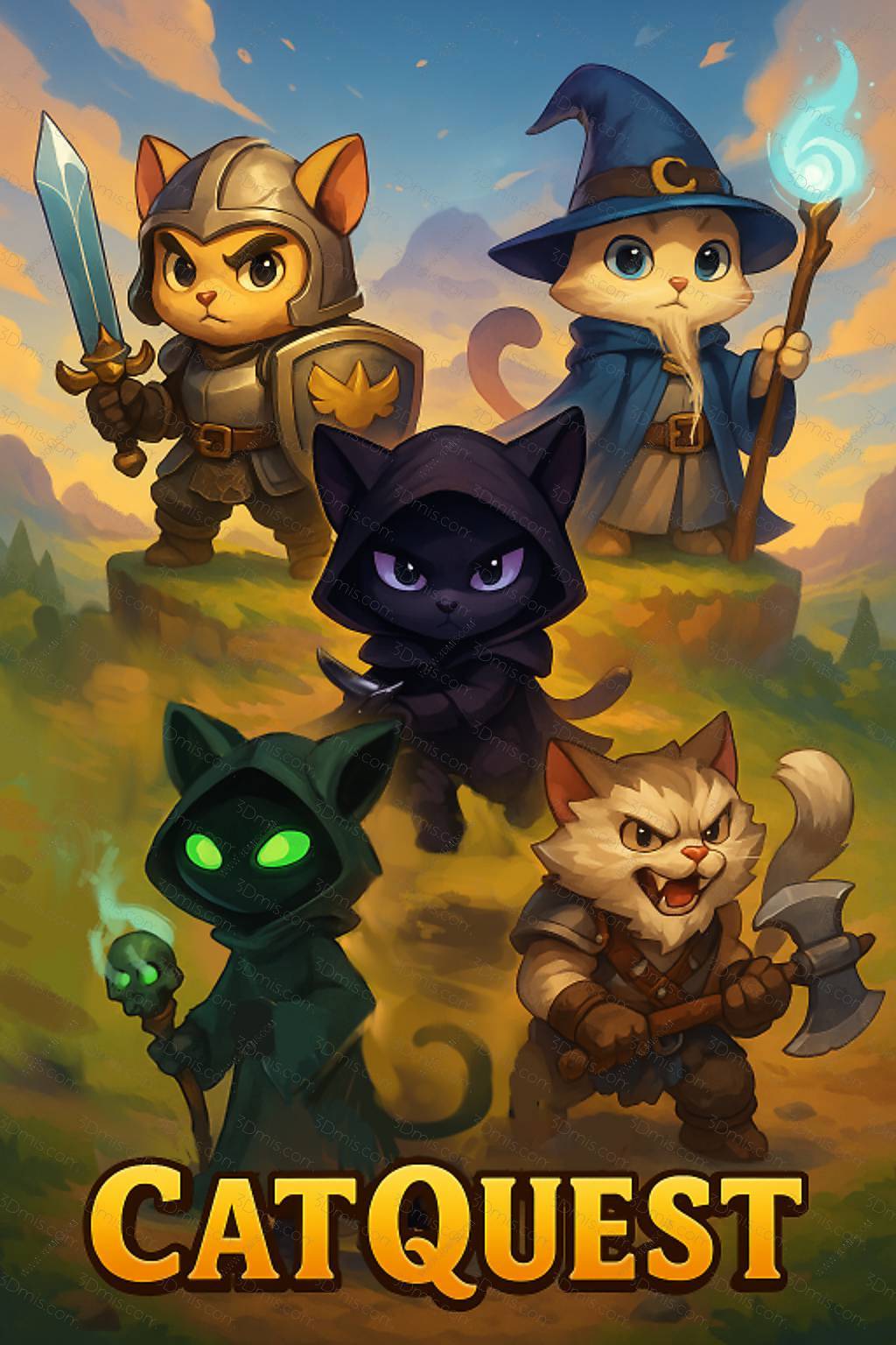 P站图纸印象馆 喵咪斗恶龙 喵咪斗恶龙