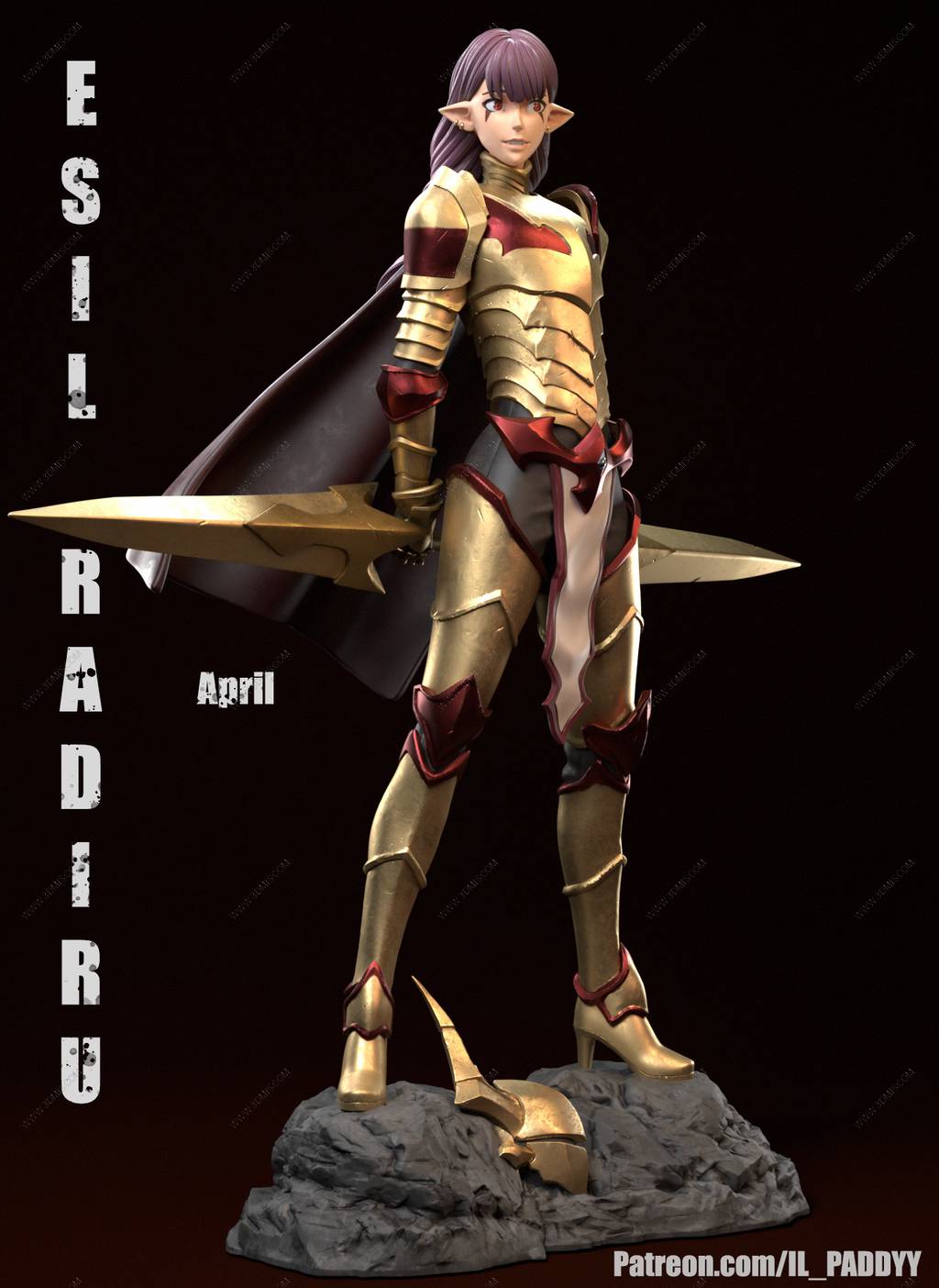 P站图纸印象馆 Il_Paddyy 我独自升级 艾希尔·拉迪勒 Il_Paddyy 我独自升级 艾希尔·拉迪勒