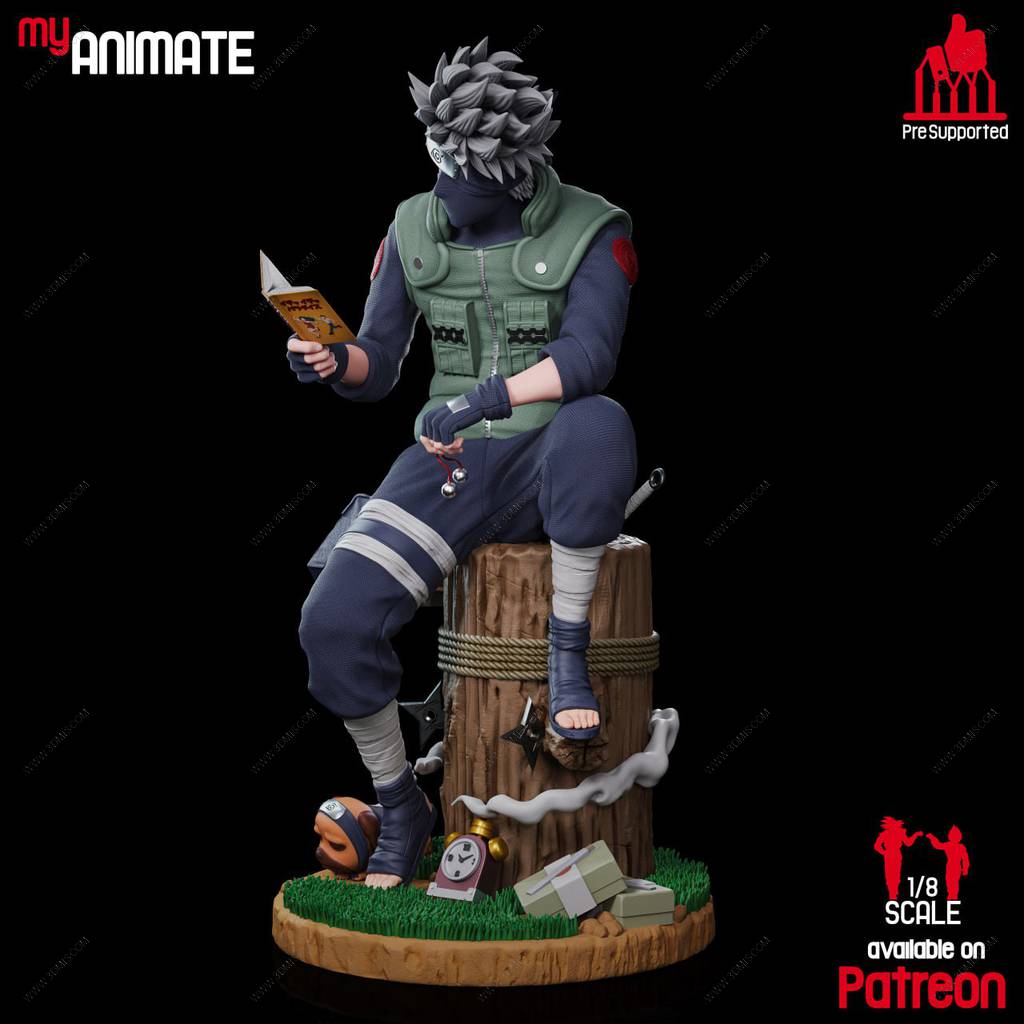 P站图纸印象馆 MyAnimate 火影忍者 旗木卡卡西 MyAnimate 火影忍者 旗木卡卡西