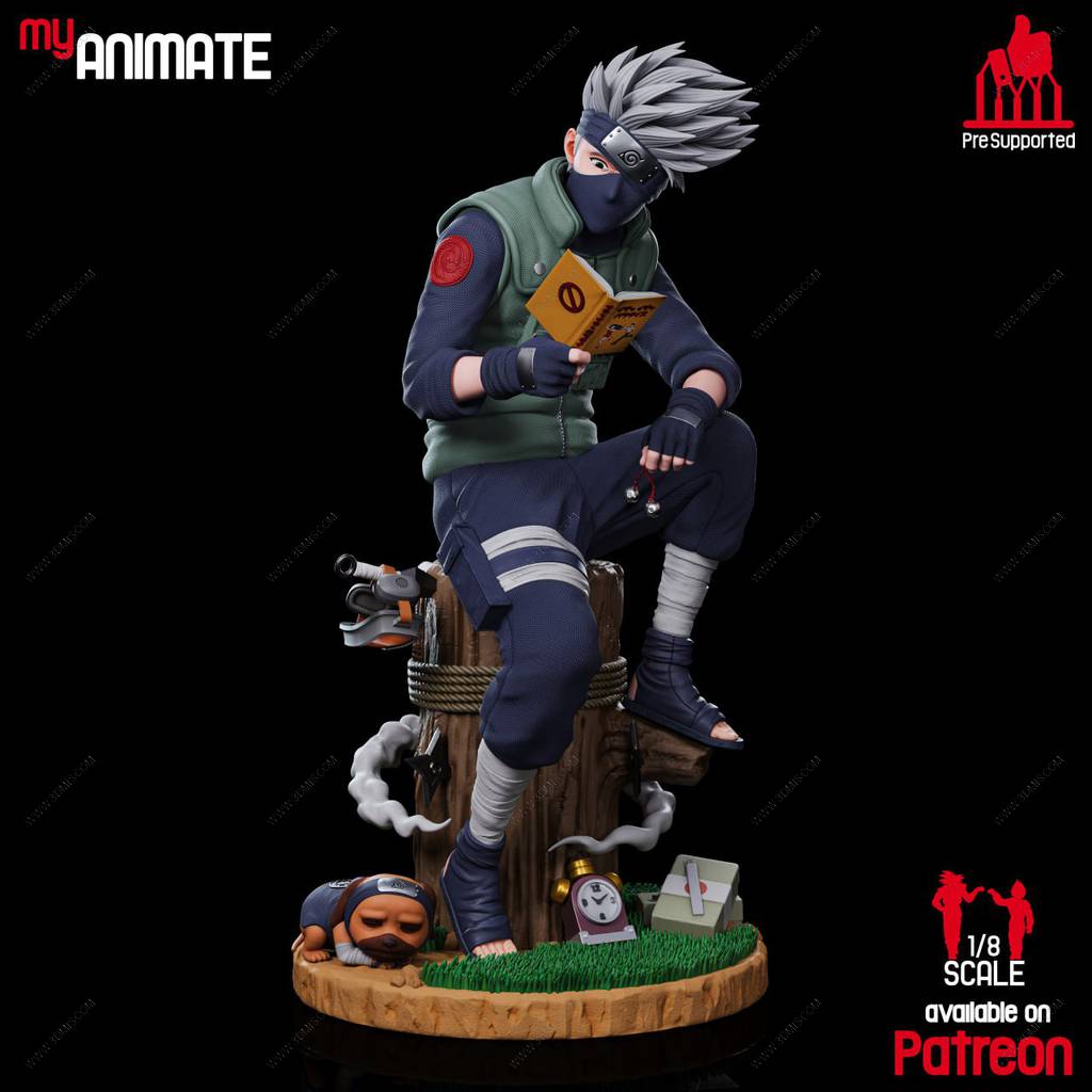 P站图纸印象馆 MyAnimate 火影忍者 旗木卡卡西 MyAnimate 火影忍者 旗木卡卡西