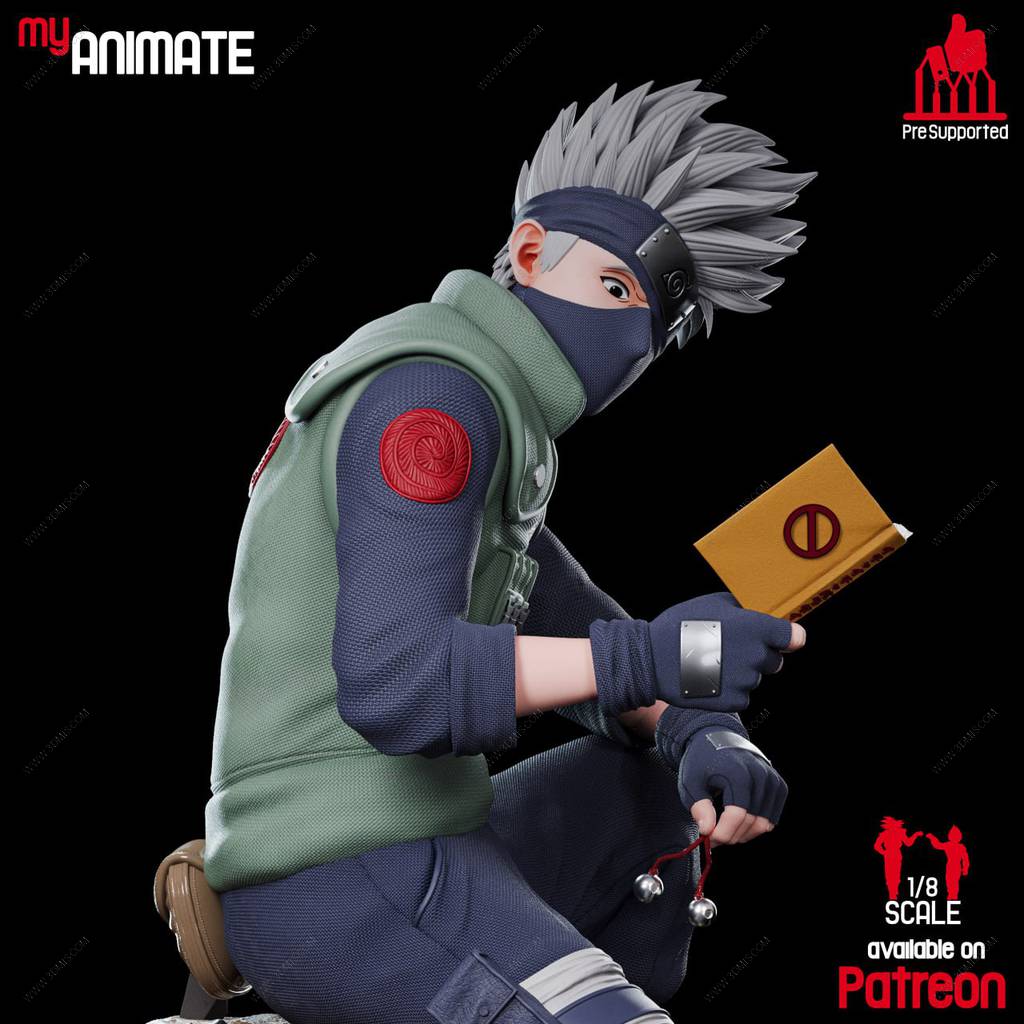 P站图纸印象馆 MyAnimate 火影忍者 旗木卡卡西 MyAnimate 火影忍者 旗木卡卡西