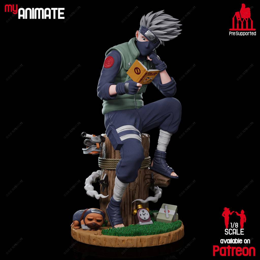 P站图纸印象馆 MyAnimate 火影忍者 旗木卡卡西 MyAnimate 火影忍者 旗木卡卡西