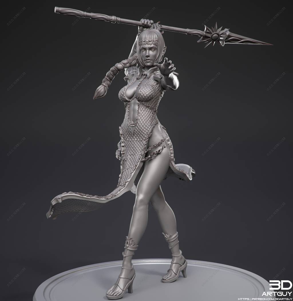 P站图纸印象馆 3DArtGuy 夏尔和塞隆 3DArtGuy 夏尔和塞隆