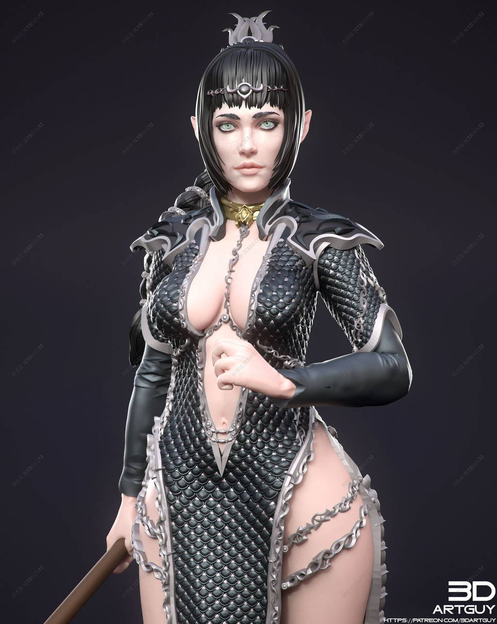 P站图纸印象馆 3DArtGuy 夏尔和塞隆 3DArtGuy 夏尔和塞隆