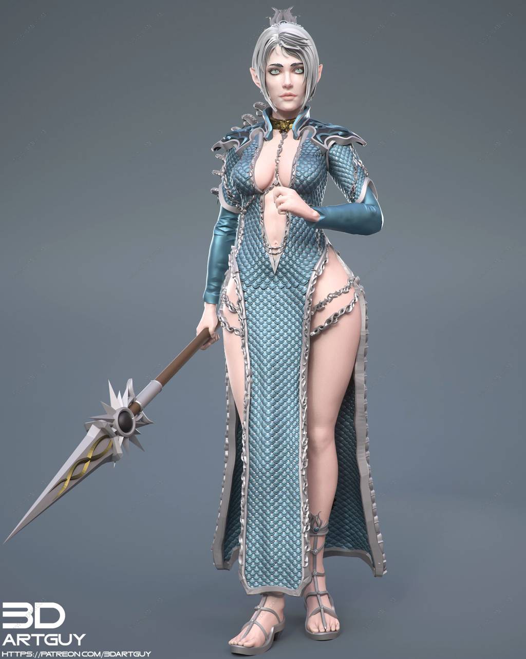 P站图纸印象馆 3DArtGuy 夏尔和塞隆 3DArtGuy 夏尔和塞隆