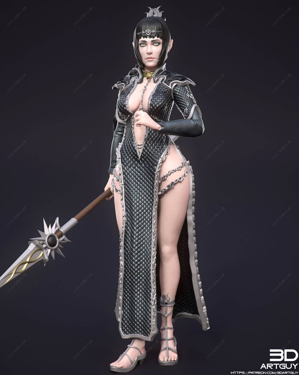 P站图纸印象馆 3DArtGuy 夏尔和塞隆 3DArtGuy 夏尔和塞隆