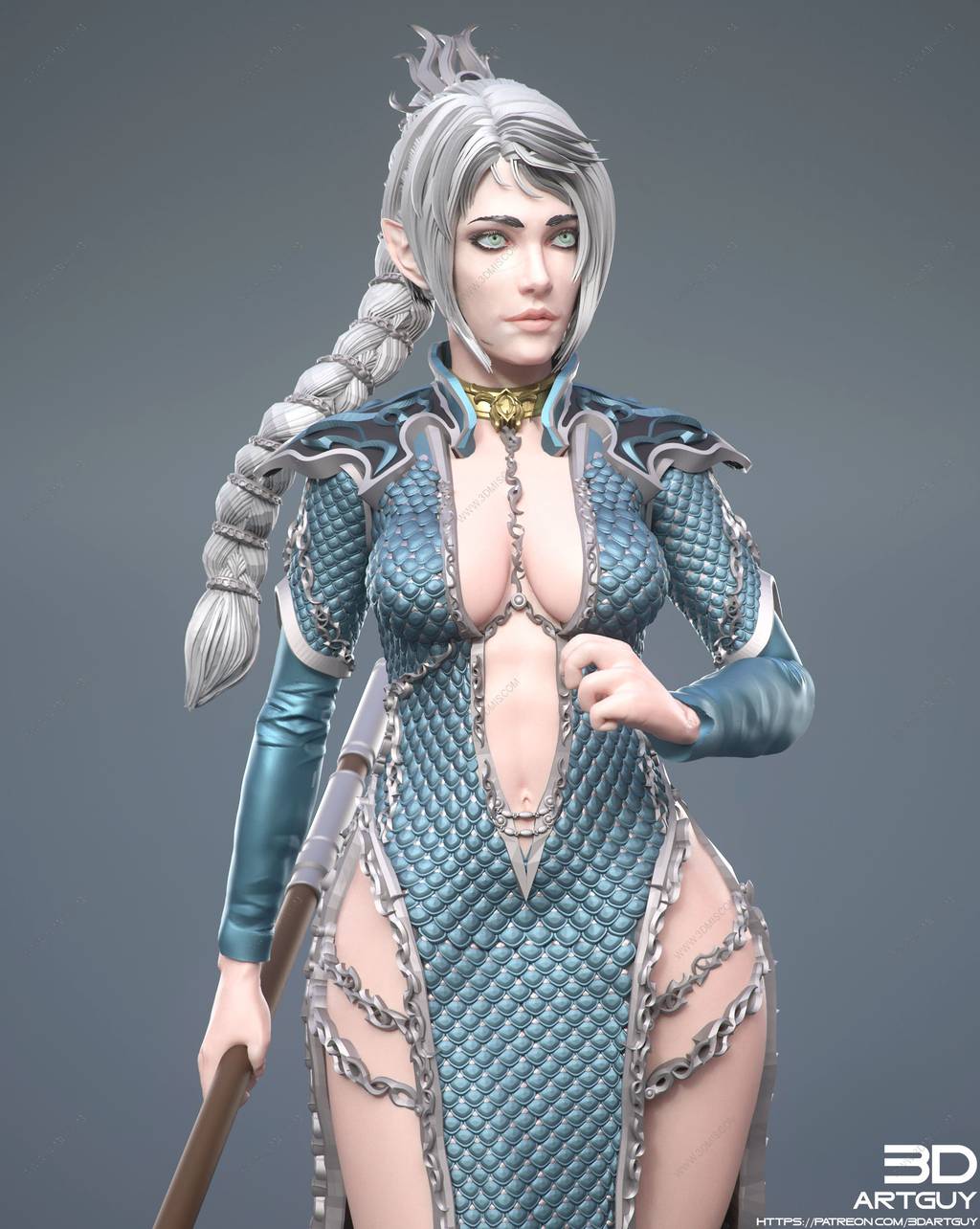 P站图纸印象馆 3DArtGuy 夏尔和塞隆 3DArtGuy 夏尔和塞隆