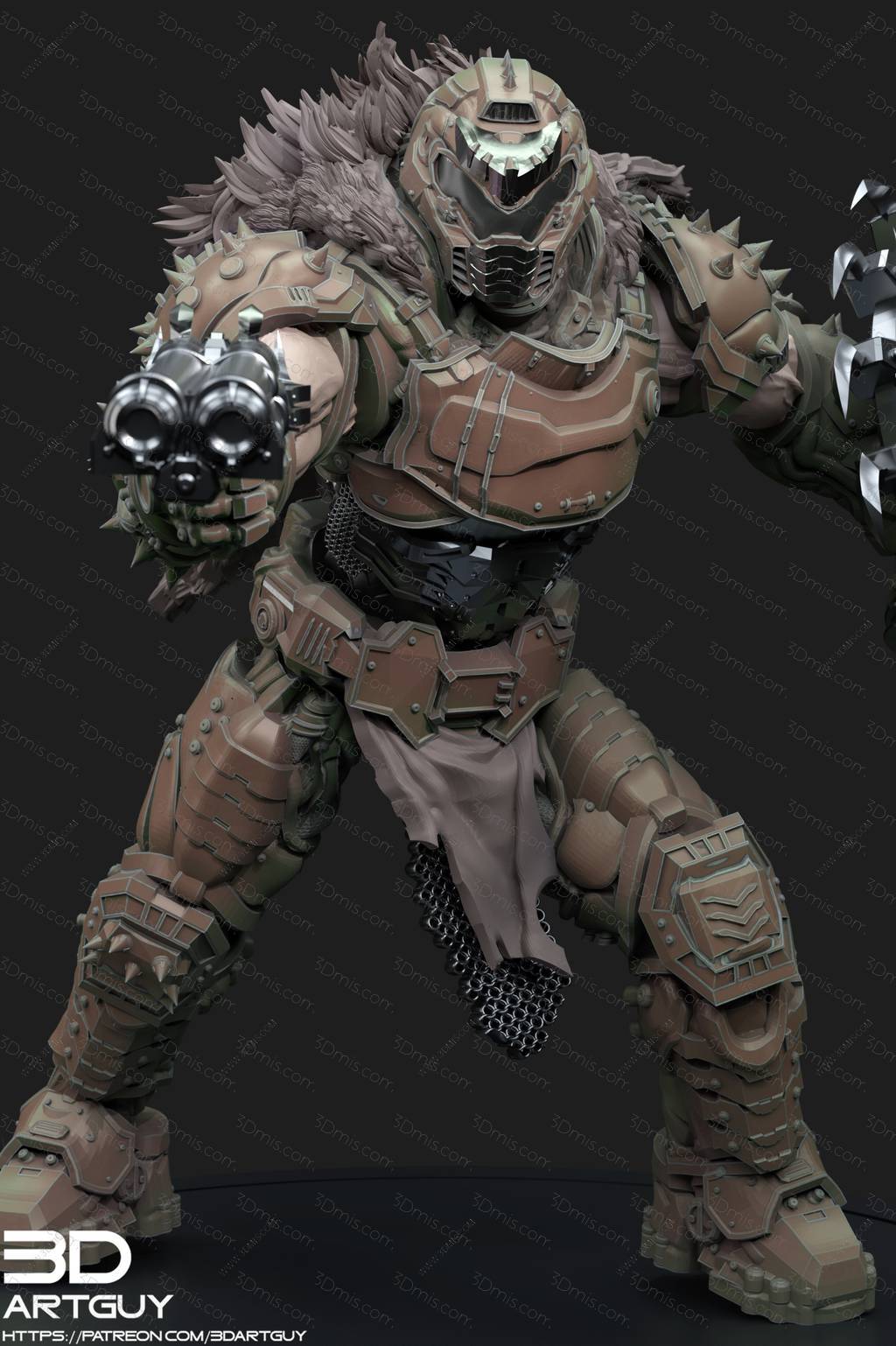 3DArtGuy 黑暗时代的超级战士