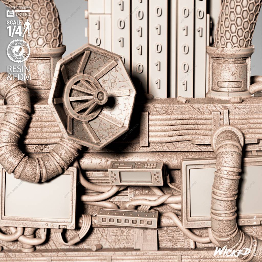 P站图纸印象馆 3DWicked 骇客帝国 尼奥 3DWicked 骇客帝国 尼奥