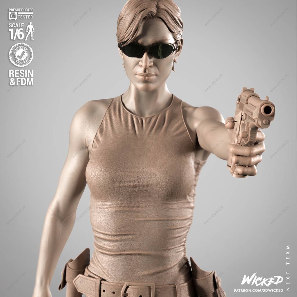 P站图纸印象馆 3DWicked 骇客帝国 崔妮蒂 3DWicked 骇客帝国 崔妮蒂