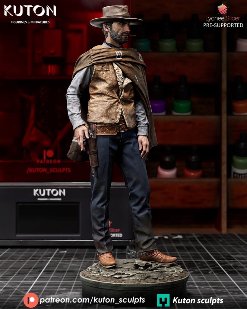 P站图纸印象馆 KUTON 黄金三镖客 布兰迪 KUTON 黄金三镖客 布兰迪