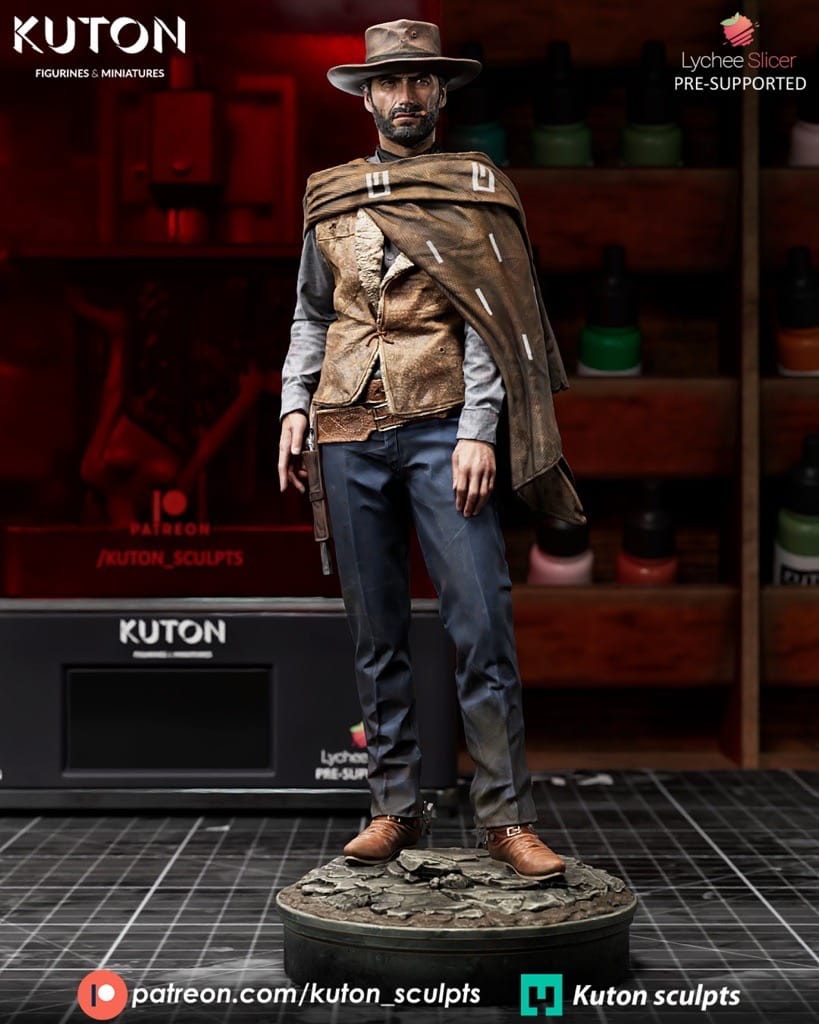 P站图纸印象馆 KUTON 黄金三镖客 布兰迪 KUTON 黄金三镖客 布兰迪