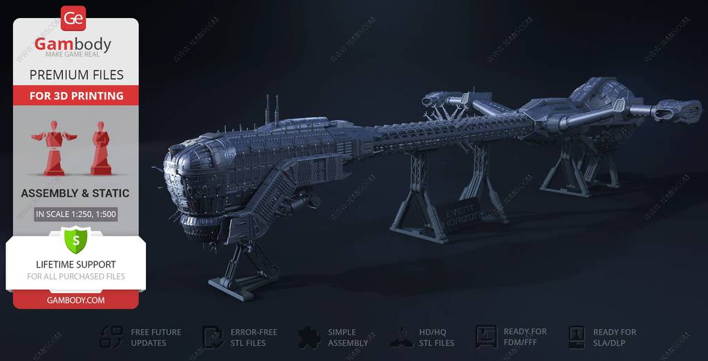 P站图纸印象馆 Gambody 黑洞表面 新领域号 Gambody 黑洞表面 新领域号