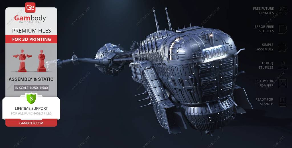 P站图纸印象馆 Gambody 黑洞表面 新领域号 Gambody 黑洞表面 新领域号