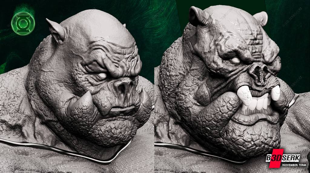 P站图纸印象馆 B3DSERK DC漫画 基洛沃格 B3DSERK DC漫画 基洛沃格