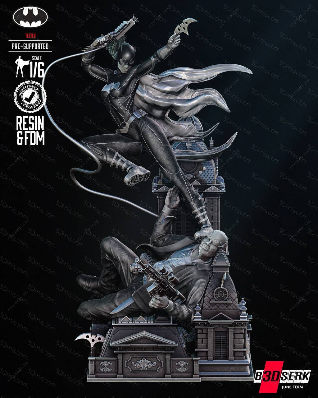 B3DSERK DC漫画 蝙蝠少女