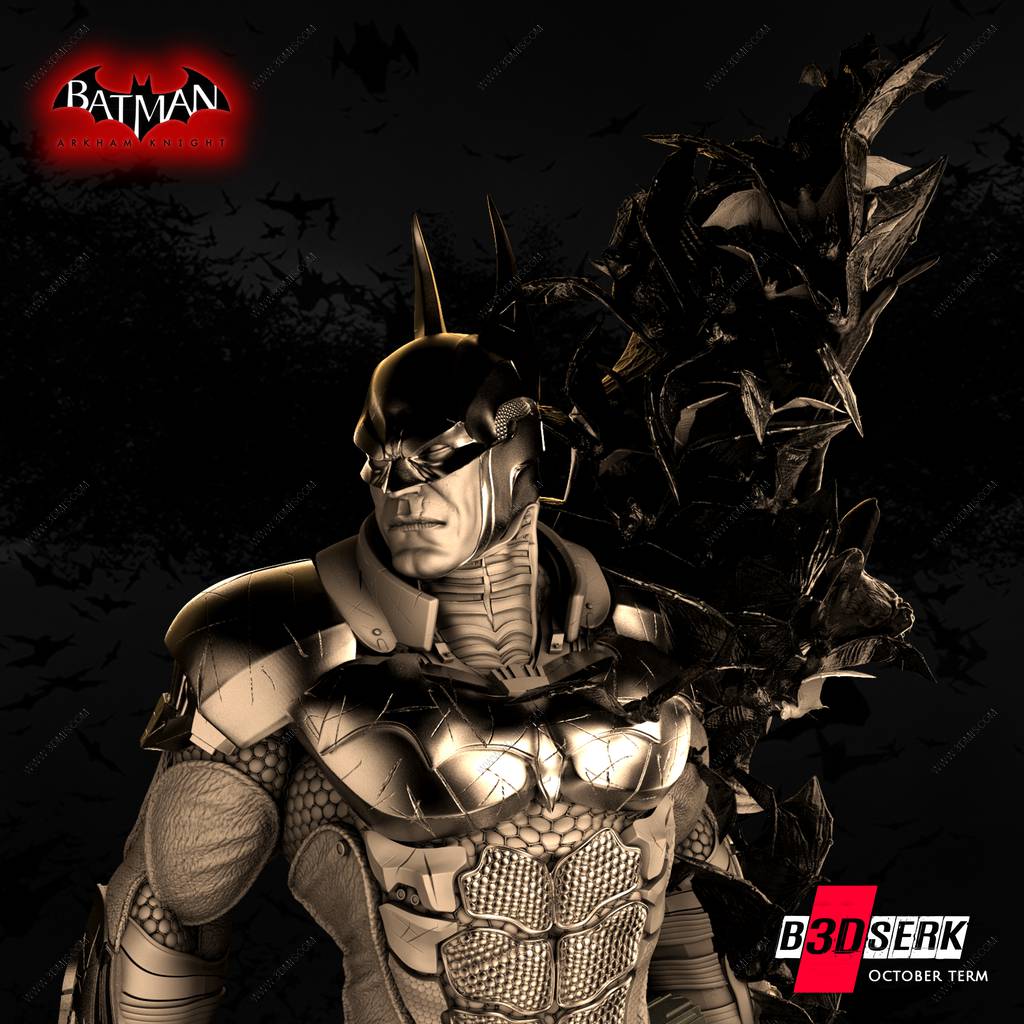 P站图纸印象馆 B3DSERK DC漫画 蝙蝠侠 B3DSERK DC漫画 蝙蝠侠