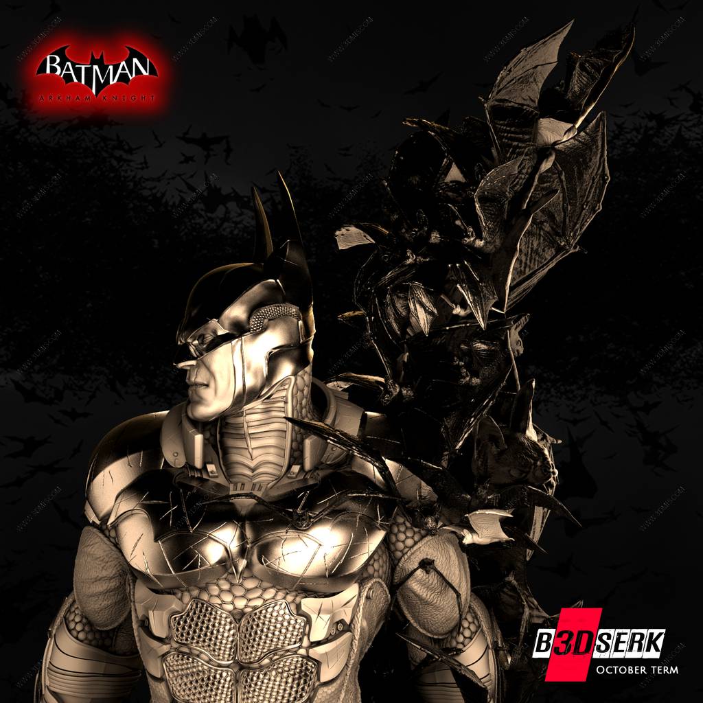 P站图纸印象馆 B3DSERK DC漫画 蝙蝠侠 B3DSERK DC漫画 蝙蝠侠