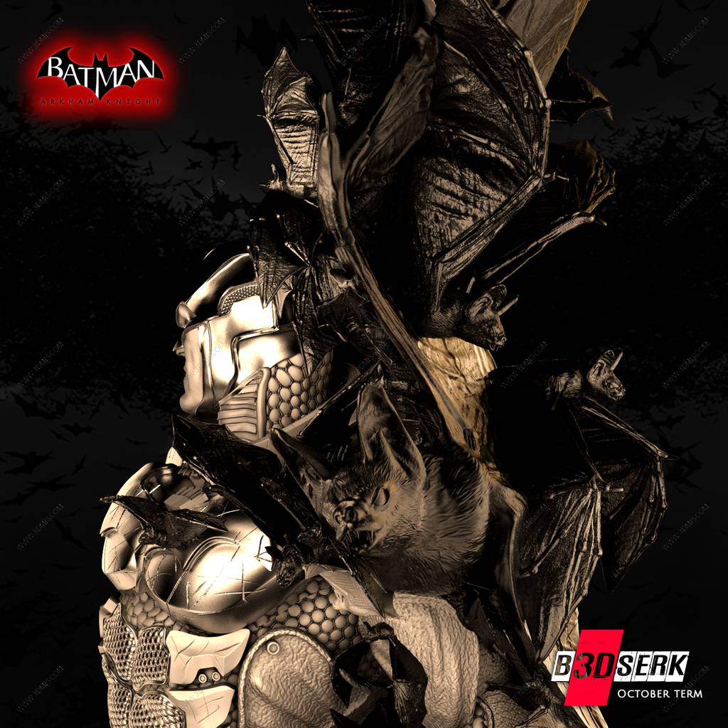 P站图纸印象馆 B3DSERK DC漫画 蝙蝠侠 B3DSERK DC漫画 蝙蝠侠