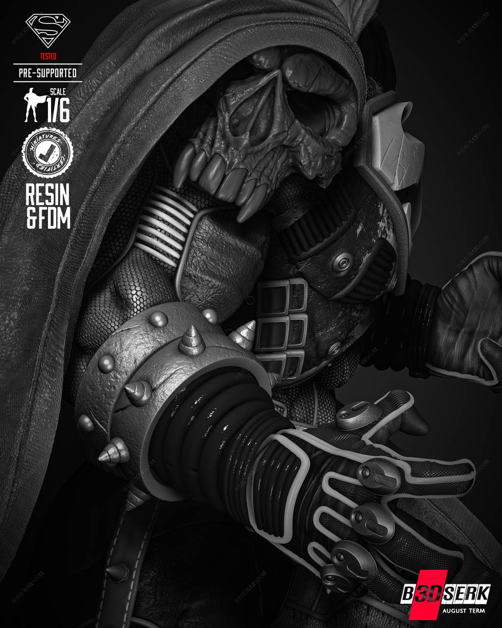 P站图纸印象馆 B3DSERK DC漫画 黑暗超人 B3DSERK DC漫画 黑暗超人