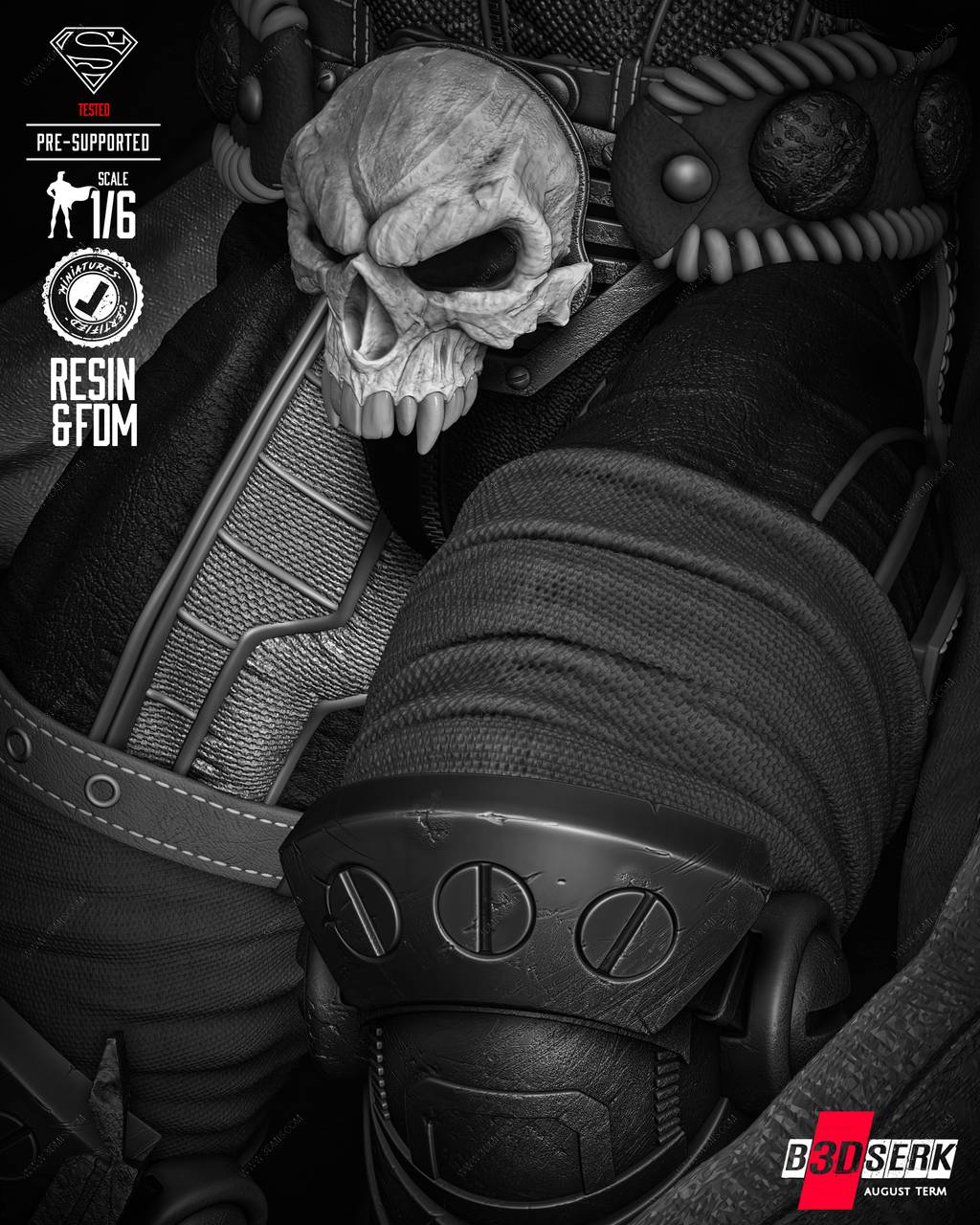 P站图纸印象馆 B3DSERK DC漫画 黑暗超人 B3DSERK DC漫画 黑暗超人