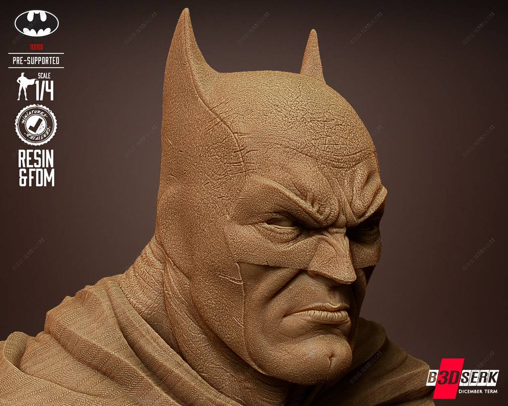 P站图纸印象馆 B3DSERK DC漫画 蝙蝠侠 B3DSERK DC漫画 蝙蝠侠