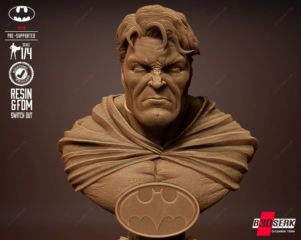 P站图纸印象馆 B3DSERK DC漫画 蝙蝠侠 B3DSERK DC漫画 蝙蝠侠