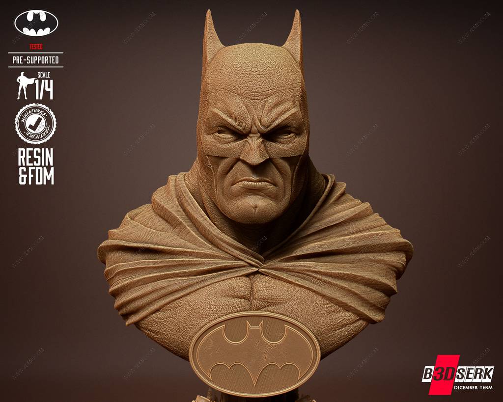 P站图纸印象馆 B3DSERK DC漫画 蝙蝠侠 B3DSERK DC漫画 蝙蝠侠