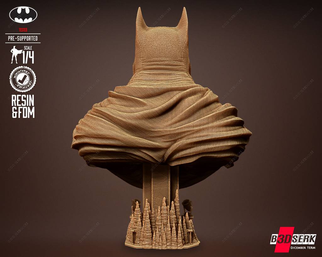 P站图纸印象馆 B3DSERK DC漫画 蝙蝠侠 B3DSERK DC漫画 蝙蝠侠