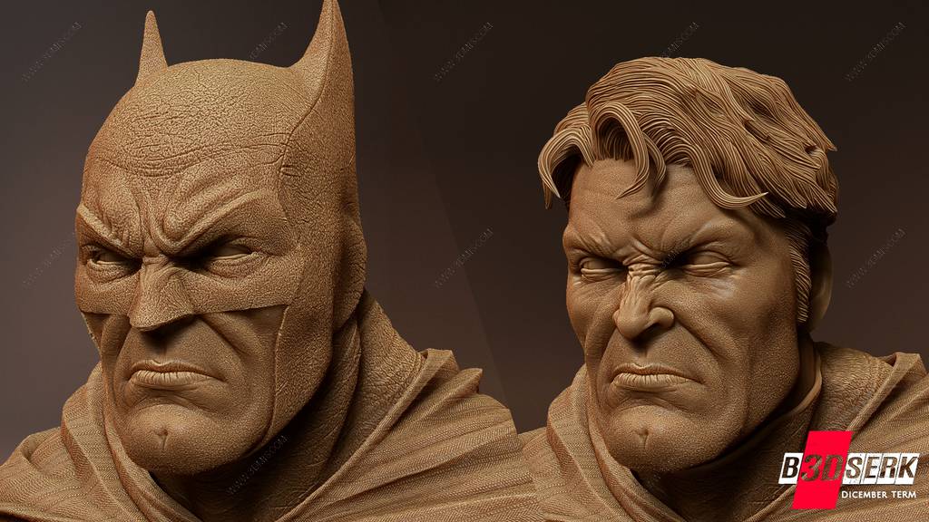 P站图纸印象馆 B3DSERK DC漫画 蝙蝠侠 B3DSERK DC漫画 蝙蝠侠