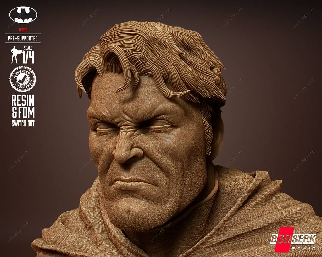 P站图纸印象馆 B3DSERK DC漫画 蝙蝠侠 B3DSERK DC漫画 蝙蝠侠