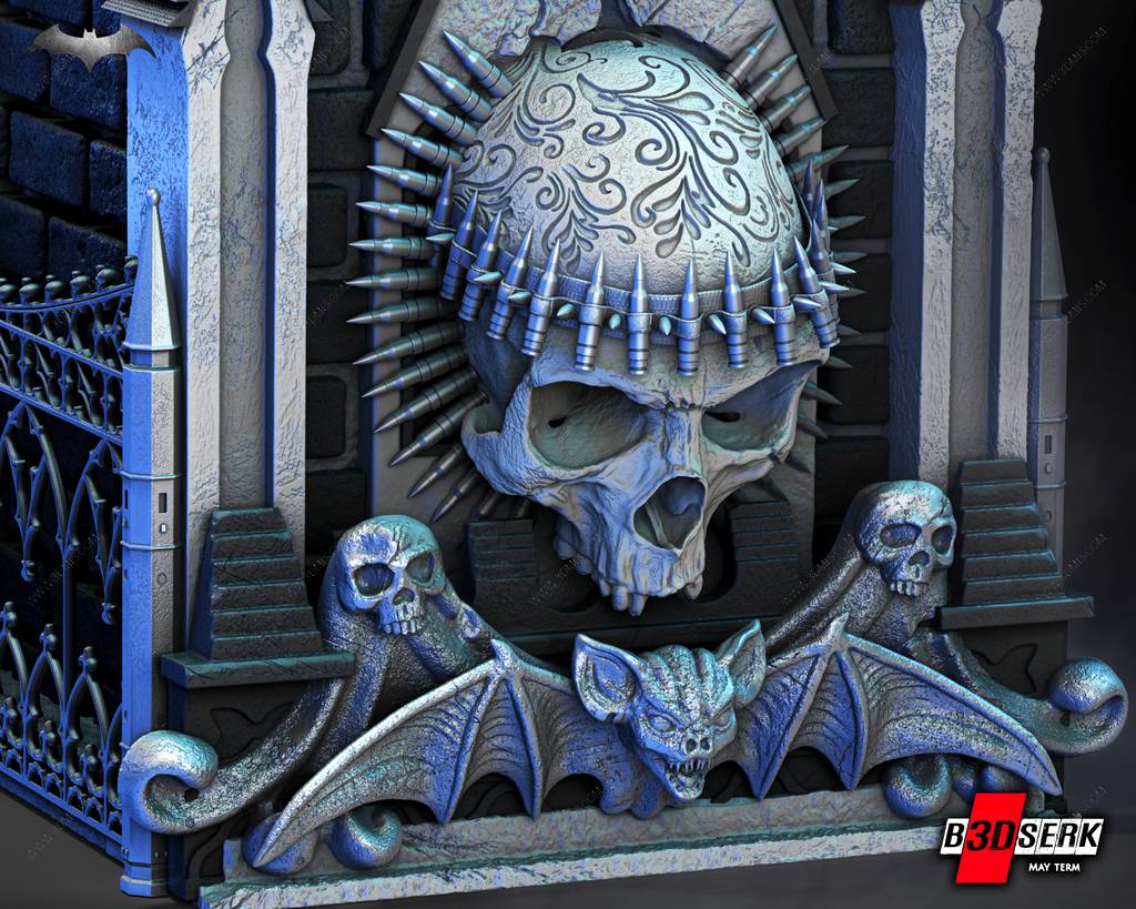 P站图纸印象馆 B3DSERK DC漫画 残酷骑士 B3DSERK DC漫画 残酷骑士