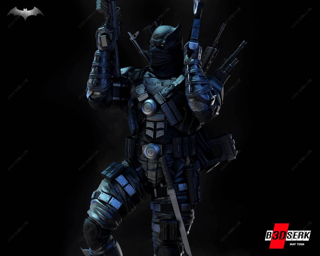 P站图纸印象馆 B3DSERK DC漫画 残酷骑士 B3DSERK DC漫画 残酷骑士